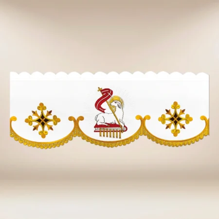 Embroidered Lace "Agnus Dei"