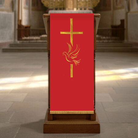 Embroidered lectern "Holy Spirit"