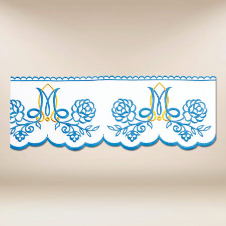 Embroidered lace "Marian Blue"