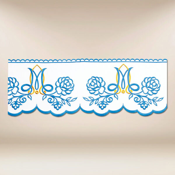 Embroidered lace "Marian Blue"
