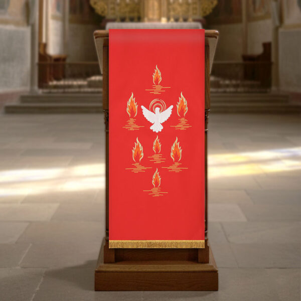 Embroidered lectern "Holy Spirit"
