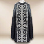 Embroidered cope "Massimo-Nero"