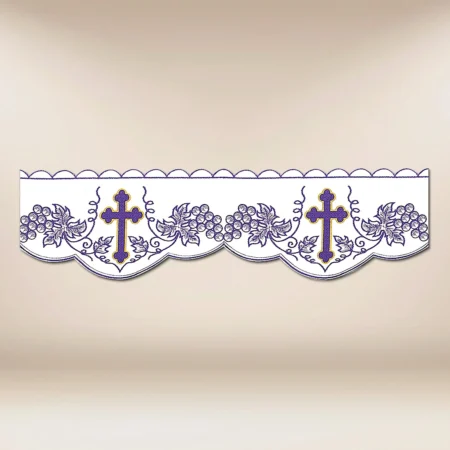 Embroidered Lace "For Lent"