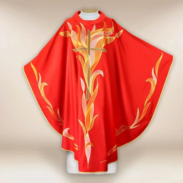 Embroidered chasuble "Mistico"