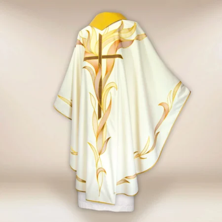 Embroidered chasuble "Mistico"