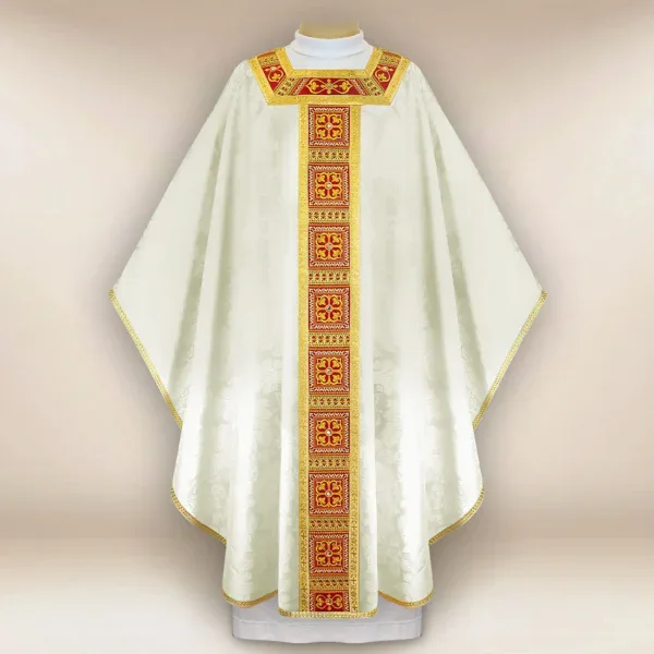 Embroidered chasuble "Collegiata"