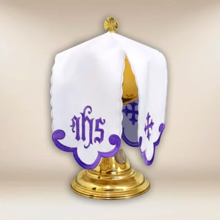 Cathedral Purple Ciborium Veil