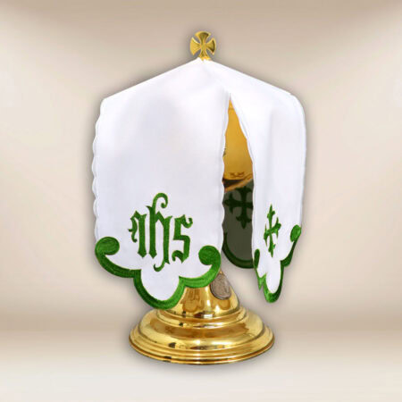 Cathedral Green Tin Ciborium Veil