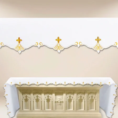 Embroidered tablecloth "Roma" - any size