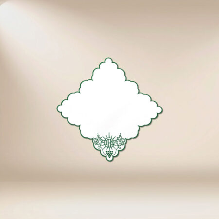 Embroidered Napkin "Cristiano" Green 32X32