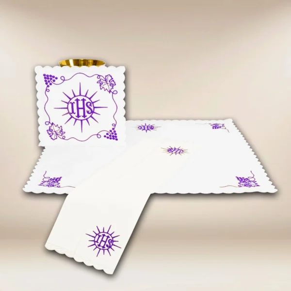 "Cristiano" purple Chalice Linen