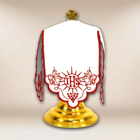 Cristiano Ciborium Veil Red