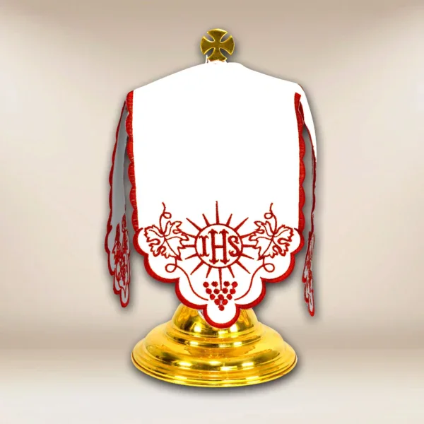 Cristiano Ciborium Veil Red