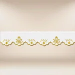 Embroidered lace "Gold series No. 2"