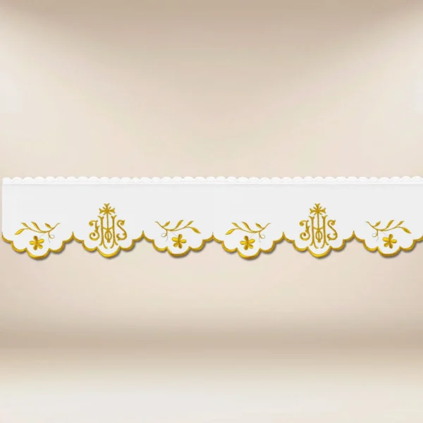 Embroidered lace "Gold series No. 2"