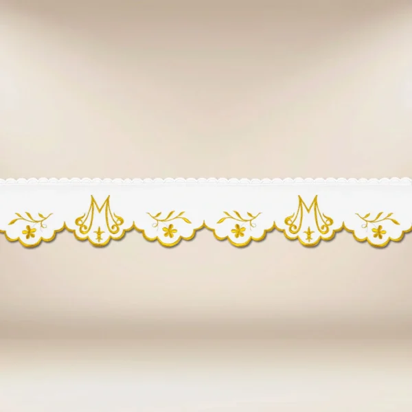 Embroidered lace "Gold series No. 3"