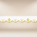 Embroidered lace "Gold series no. 5"