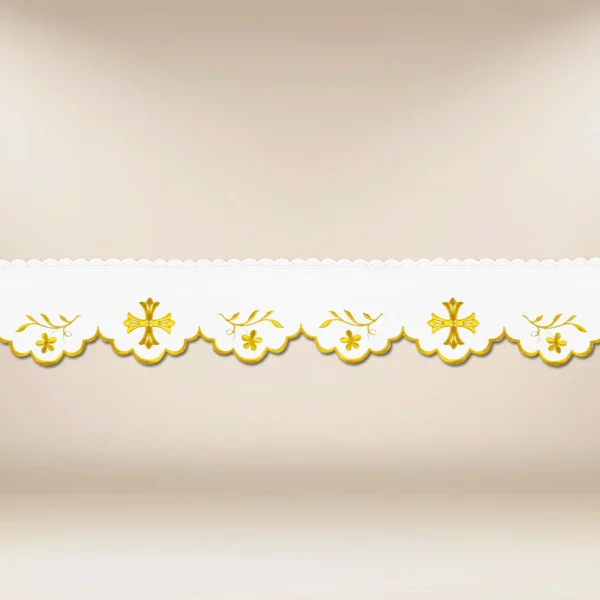 Embroidered lace "Gold series no. 5"