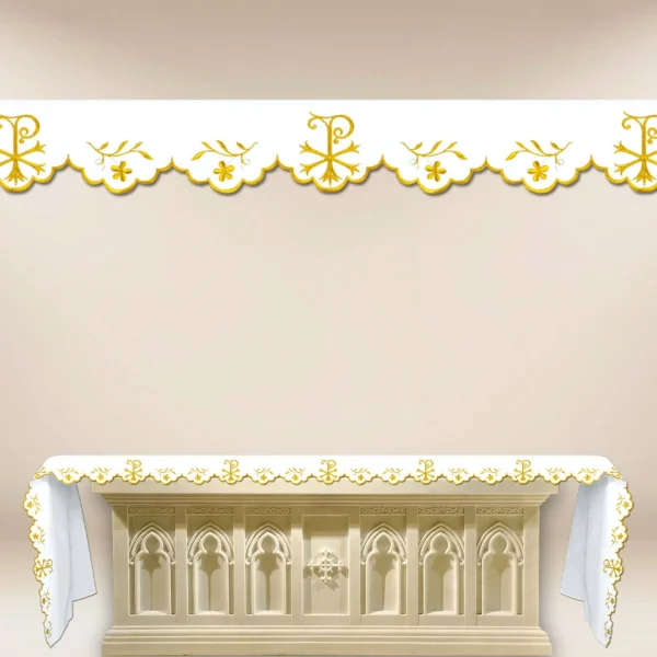 Embroidered Tablecloth "Gold Series No. 1"