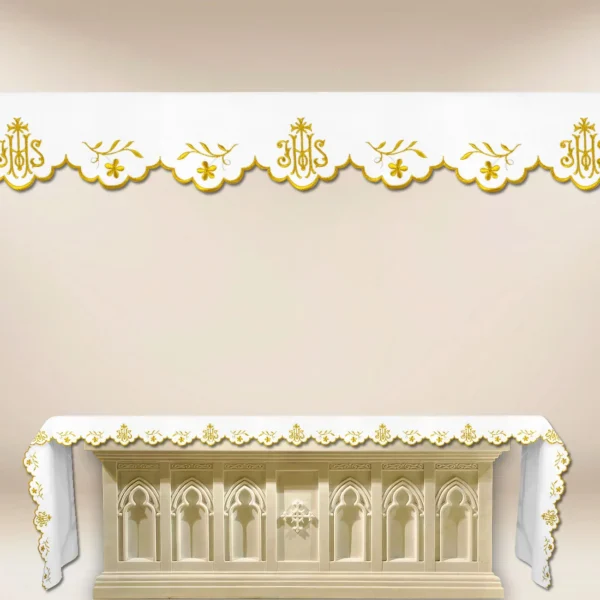 Embroidered Tablecloth "Gold Series No. 2" - any size