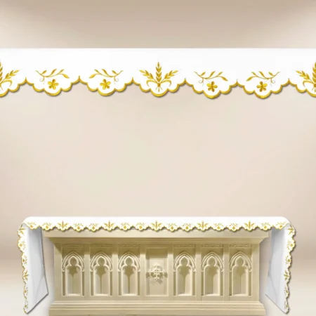 Embroidered Tablecloth "Gold Series No. 4" - any size