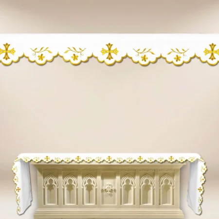 Embroidered Tablecloth "Gold Series No. 5" - any size