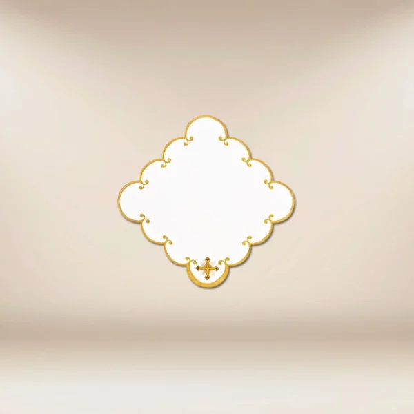 Embroidered napkin "Golden Series - Chalice" 32x32