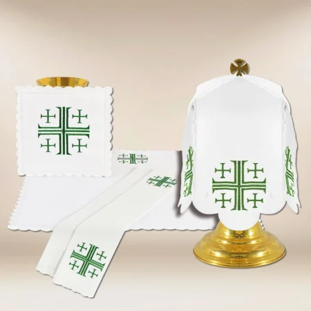 Set "Jerusalem Crosses" green