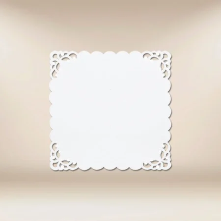 Embroidered napkin "Ornament" 45x45