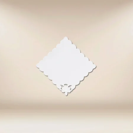 Embroidered napkin "White Lily" 32x32