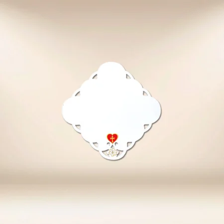 Embroidered napkin "Heart of Jesus" 32x32