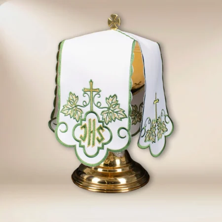 "IHS Green" tin Ciborium Veil