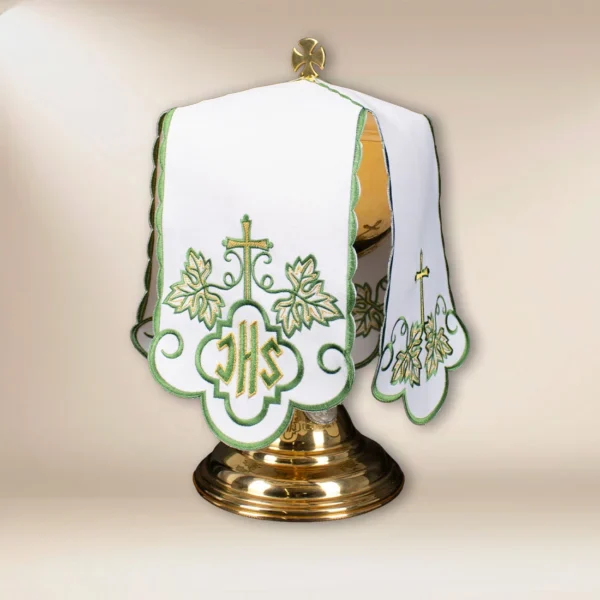 "IHS Green" tin Ciborium Veil