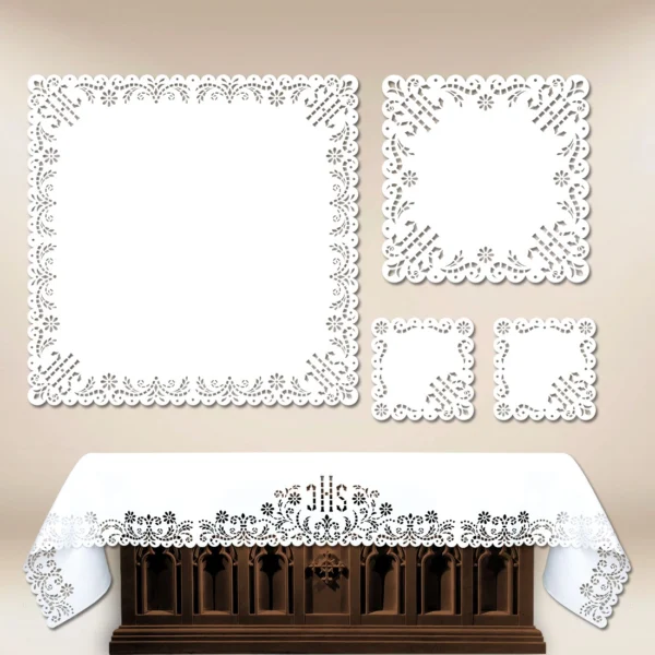 Openwork altar set for the church "Holy Word"