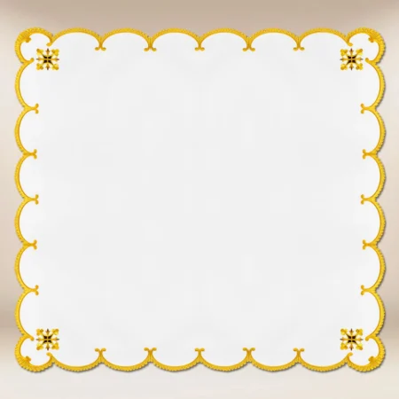 Embroidered napkin "Agnus Dei" 110X110