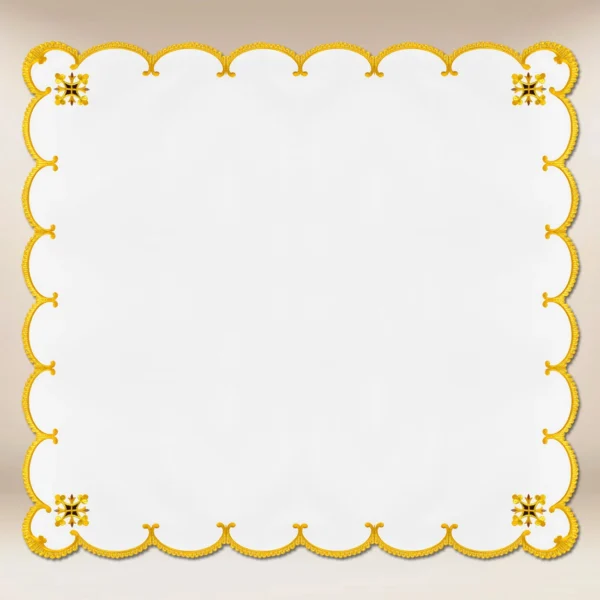 Embroidered napkin "Agnus Dei" 110X110