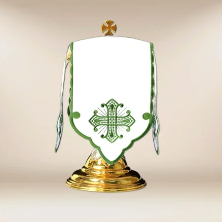 "Calvario" Ciborium Veil Green