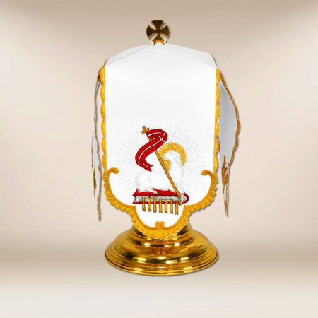 "Agnus Dei" Box Ciborium Veil