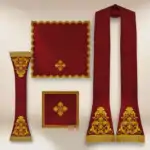 Embroidered Roman chasuble "Miraculum"