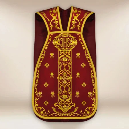 Embroidered Roman chasuble "Miraculum"
