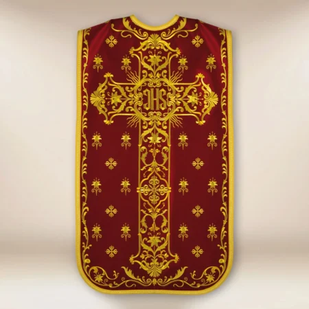 Embroidered Roman chasuble "Miraculum"