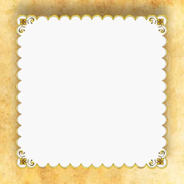 Embroidered Napkin “Gaudete” 110×110