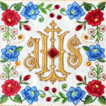 Embroidered Pall IHS