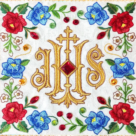 Embroidered Pall IHS