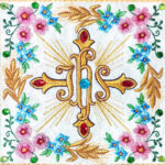 Embroidered Pall IHS