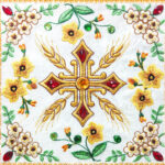 Embroidered Pall Cross