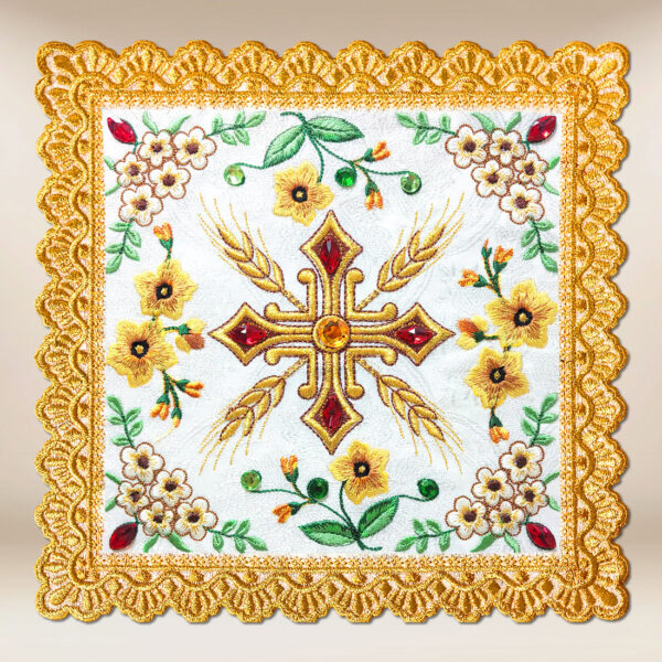 Embroidered Pall Cross