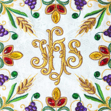 Embroidered IHS Pall