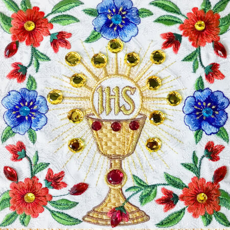 Embroidered Pall for the Chalice
