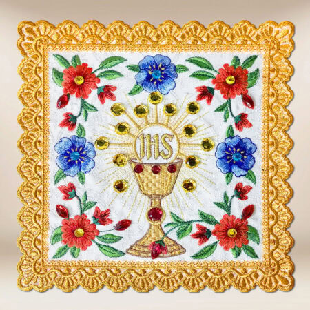 Embroidered Pall for the Chalice
